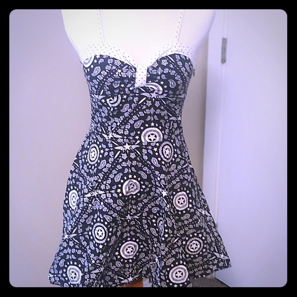 Retro captain America dress